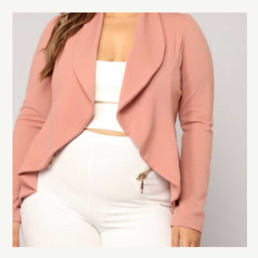 Meet & Greet Blazer (Mauve)